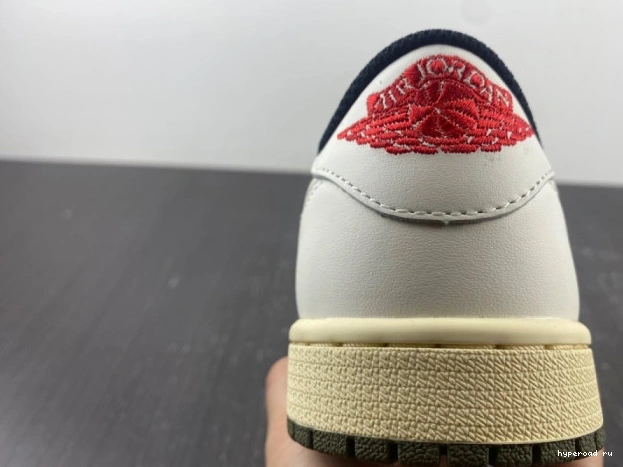 Olive x Scott Jordan Travis DZ4137-106 Air Retro Low Jordan 1 Air OG 0619